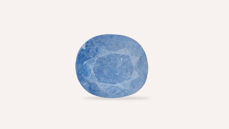Natural Blue Sapphire (Neelam) 6.20 Carats