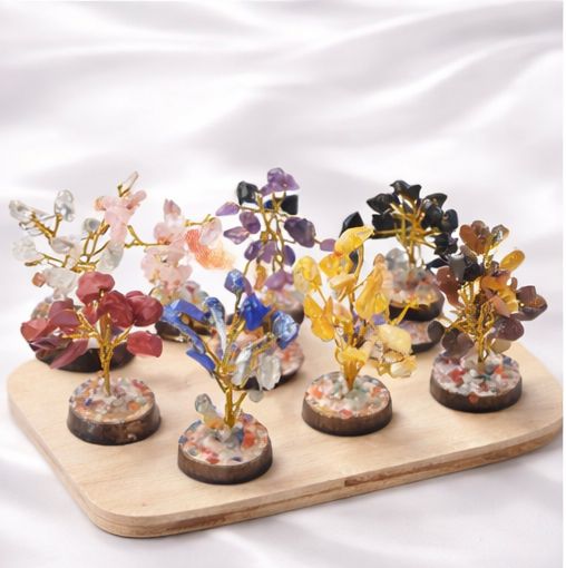 12 Stone Crystal Tree