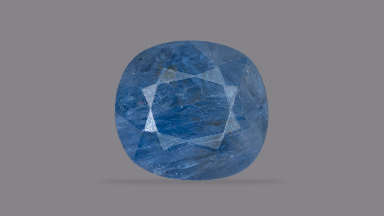 Natural Blue Sapphire (Neelam) 6.13 Carats