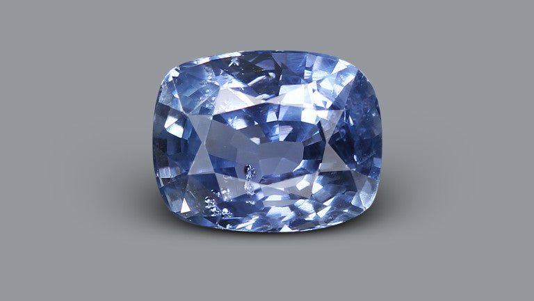 Natural Blue Sapphire (Neelam) 6.09 Carats