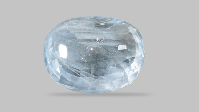 Natural Blue Sapphire (Neelam) 6.52 Carats