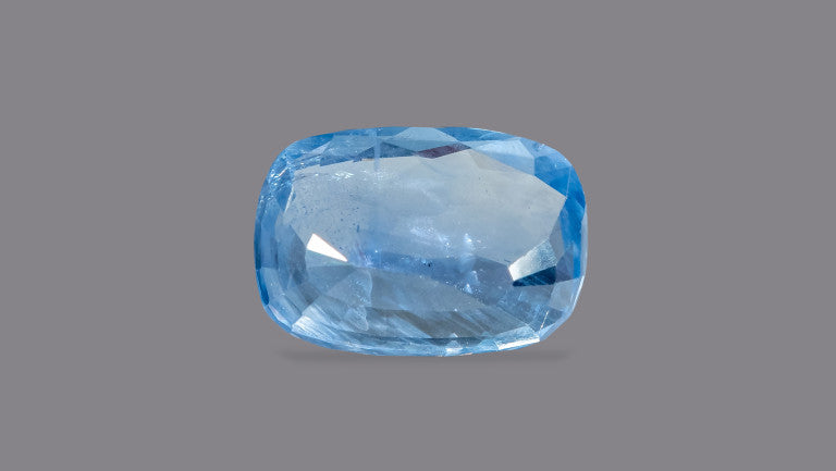 Natural Blue Sapphire (Neelam) 6.23 Caras