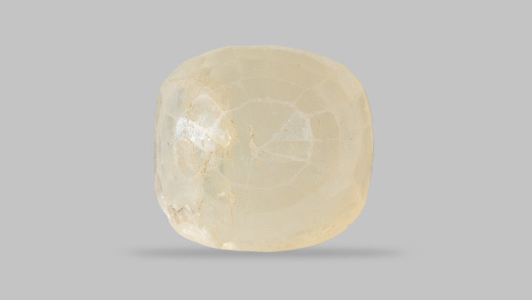 Natural yellow sapphire ( pukhraj )  7.870  Carat (Sri Lanka Origin)