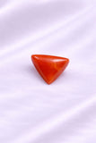 Natural Italian Red Coral Triangular 5.1 Carat
