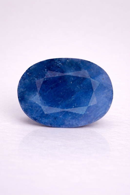 Natural Blue sapphire ( Neelam ) 7.20 Carat
