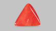 Natural Italian Triangle Red Coral ( Moonga ) 8.65 Carats