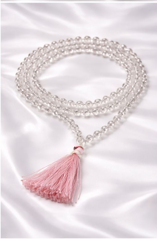 Clear Quartz Mala ( Sphatik Mala )