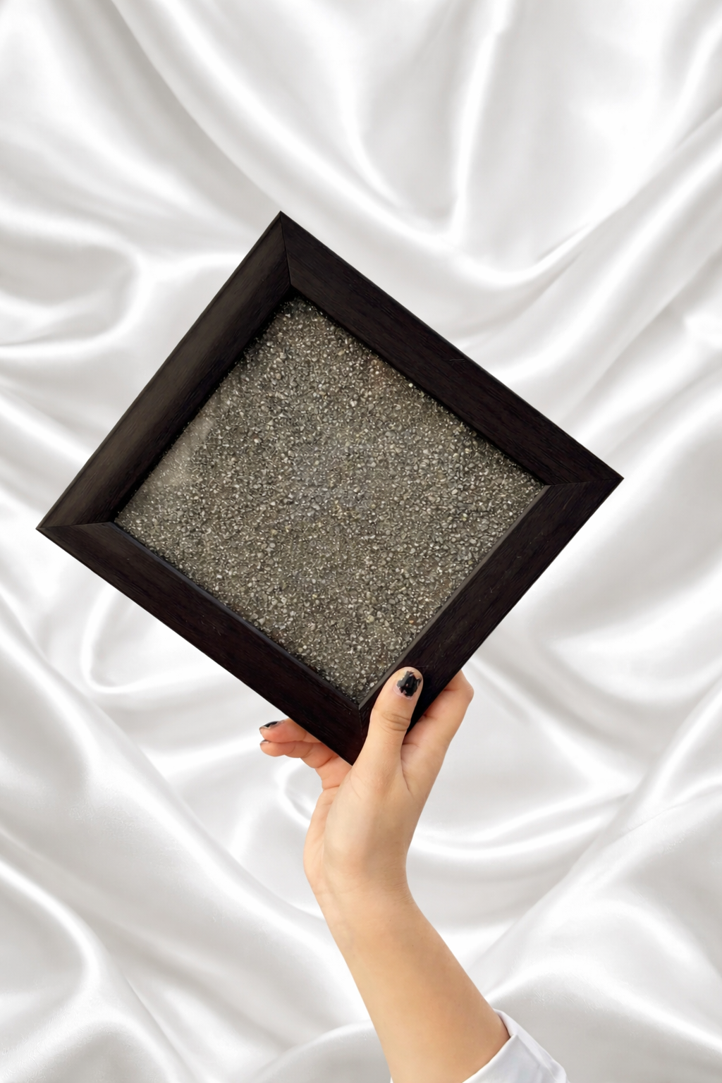 Pyrite Plate For Wealth And Luck Attraction