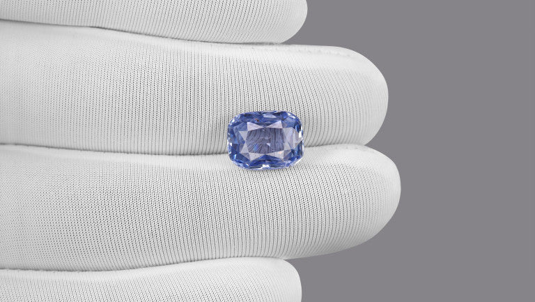 Natural Blue Sapphire (Neelam) 6.18 Carats