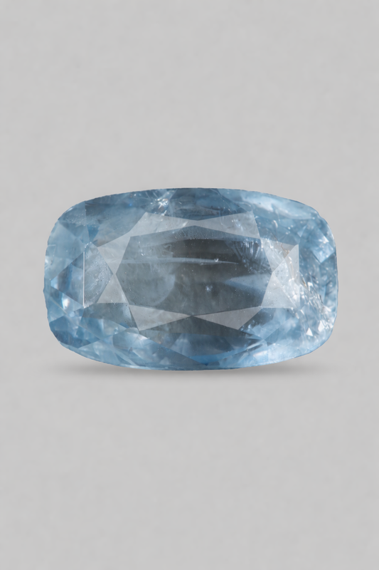 Natural Blue sapphire ( Neelam ) 6.550 Carat