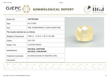 Natural yellow sapphire ( pukhraj )  8.56 Carat ( Sri Lanka Origin )