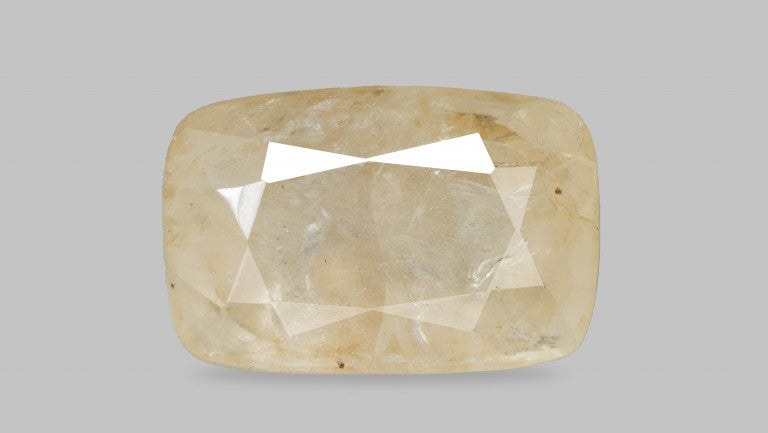 Natural yellow sapphire ( pukhraj )  7.01 Carat ( Sri Lanka Origin )i