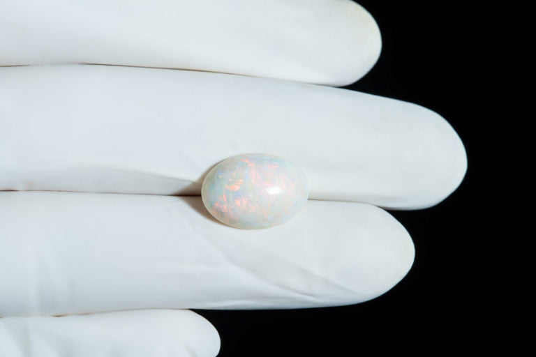 Natural Australian White Opal 6.49 Carats