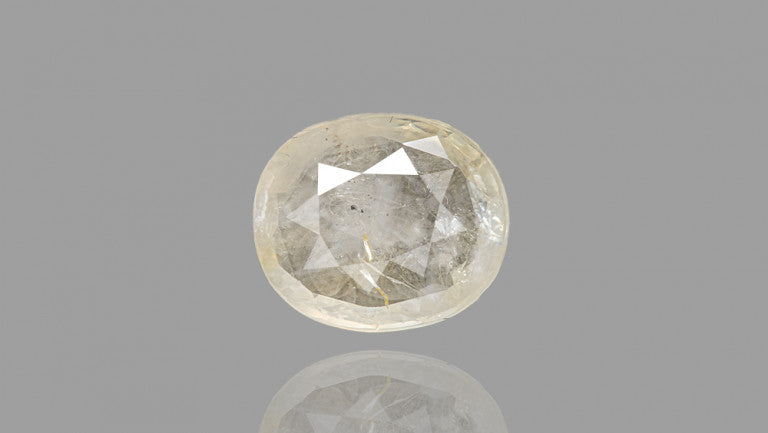 Natural yellow sapphire ( pukhraj)  5.65 Carat Sri Lanka Origin