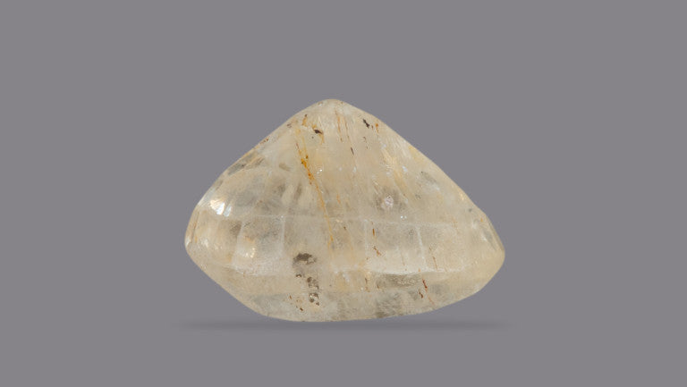 Natural yellow sapphire ( pukhraj )  6.65 Carat ( Sri Lanka Origin )i