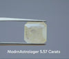 Natural yellow sapphire ( pukhraj)  5.57 Carat ( Sri Lanka Origin )in