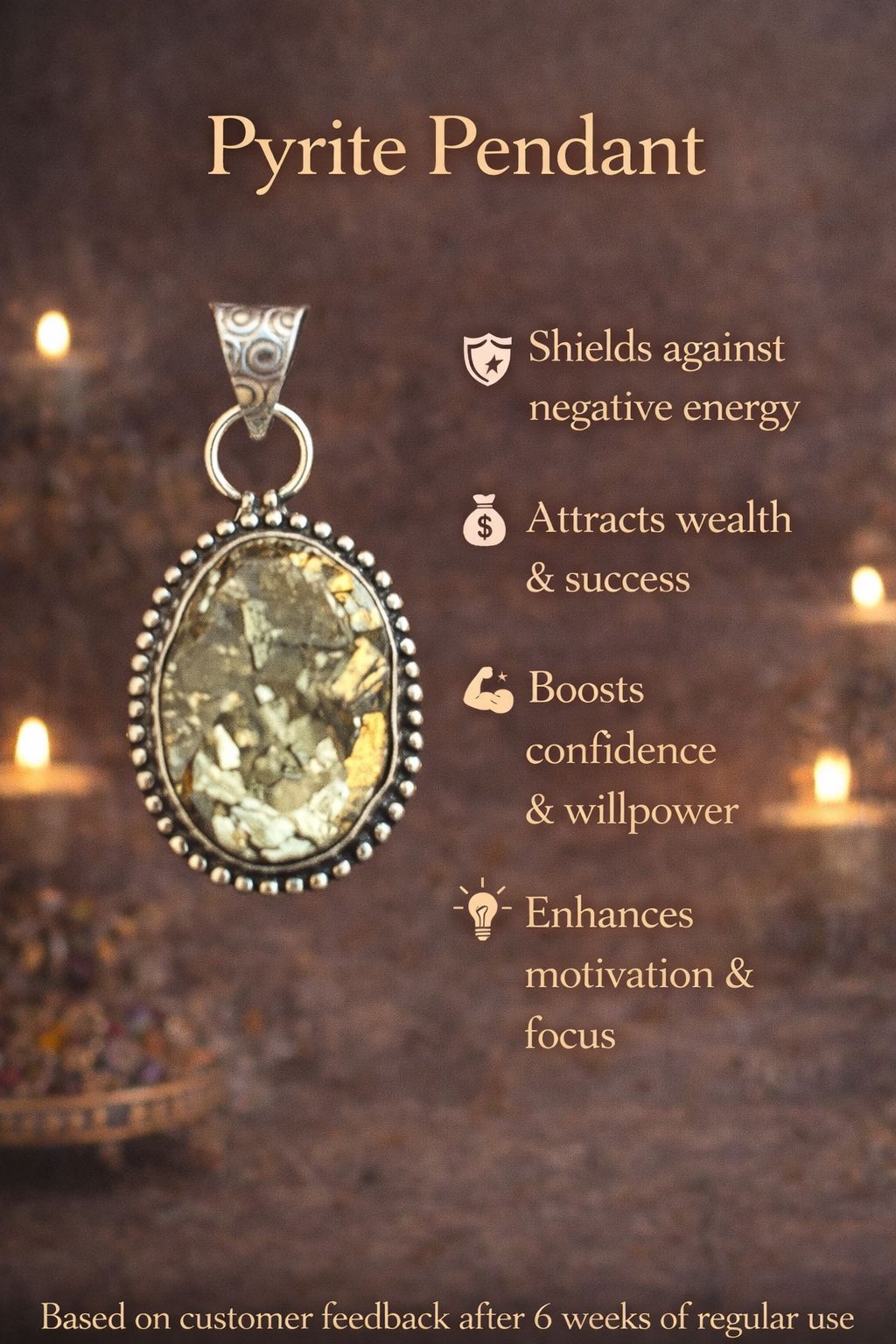 Pyrite Pendant