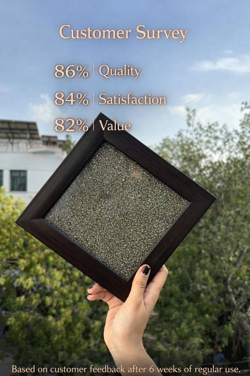 Pyrite Plate For Wealth And Luck Attraction